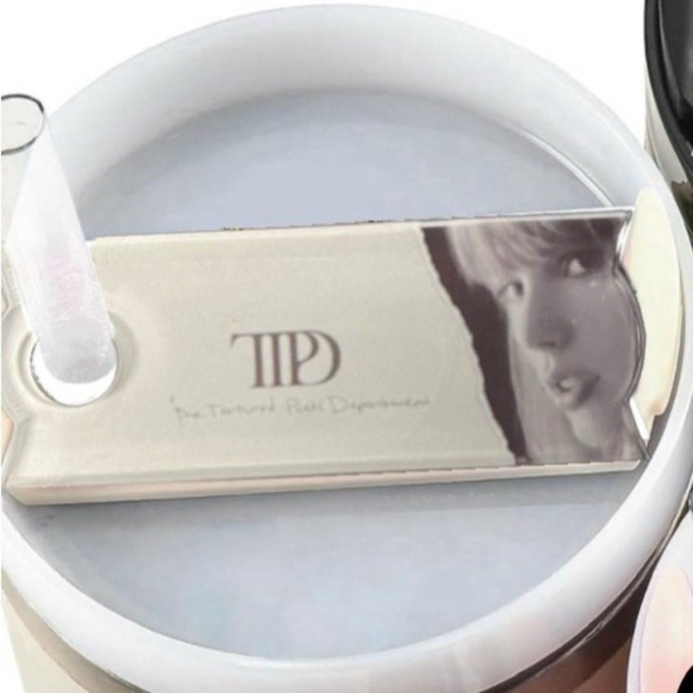 Taylor Swift TTPD Stanley Tumbler topper